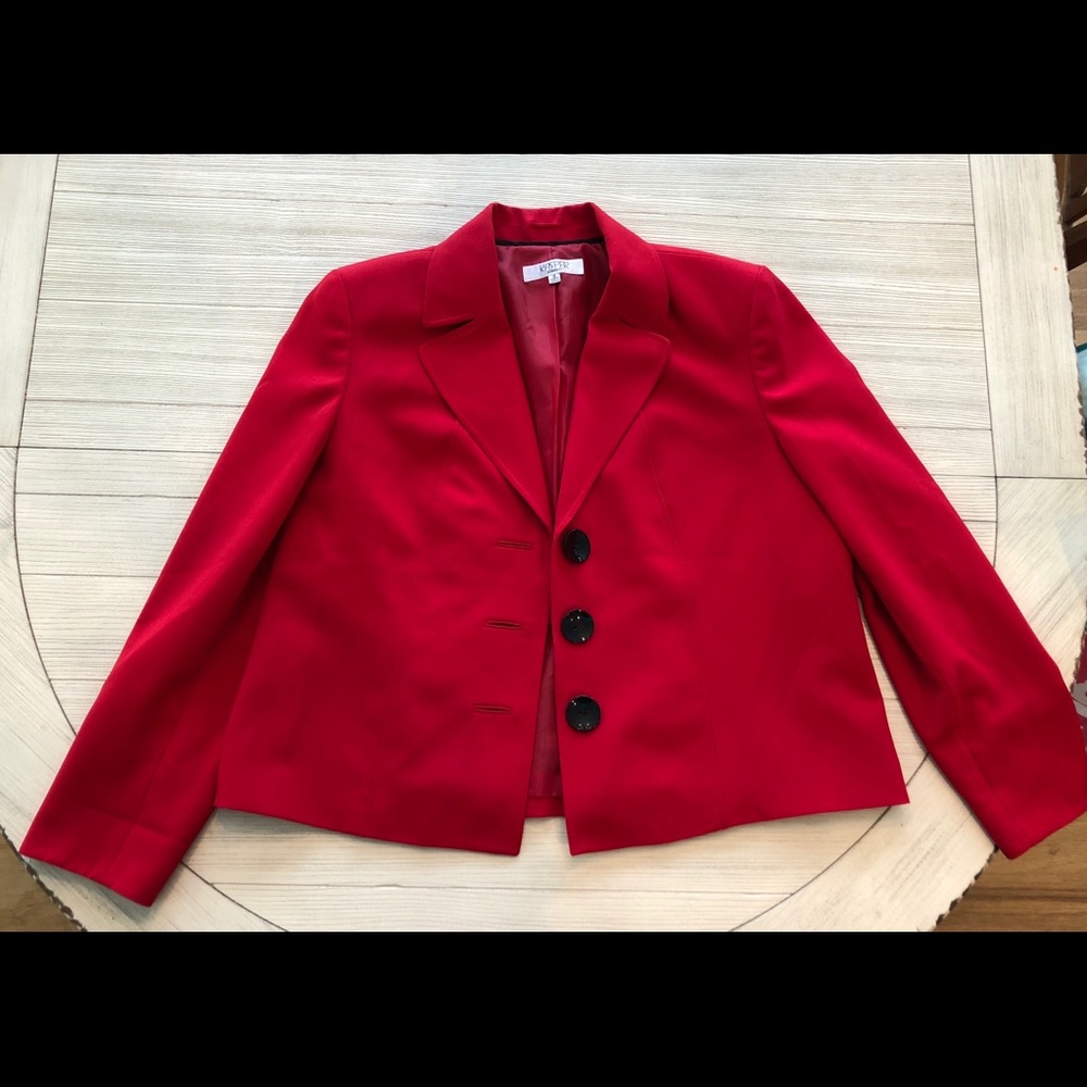 Red Business Jacket